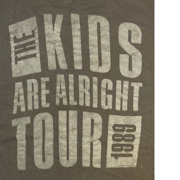 Original Lucky Brand The Who Logo rock Official T-Shirt M runs big NWT - Picture 4 of 4